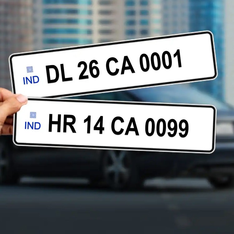 HSRP RTO Number Plate